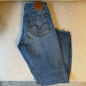 Levi’s high waist wedgie fit icon jeans